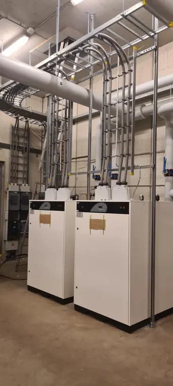 Elektrische cv-ketels op de energiecentrale te Kwakel, foto 3 van 6