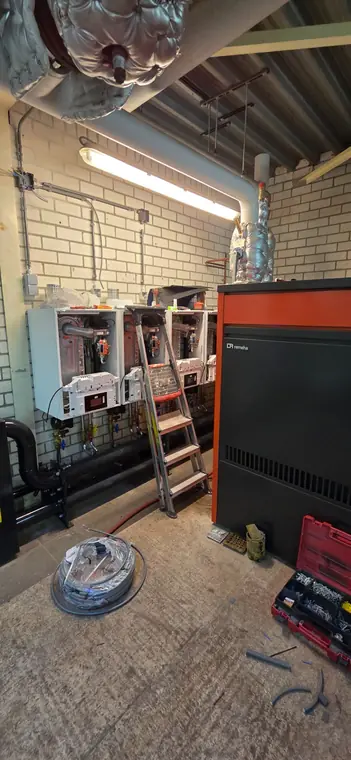 Hybride verwarmingssysteem in het stadskantoor te Eindhoven, foto 1 van 2