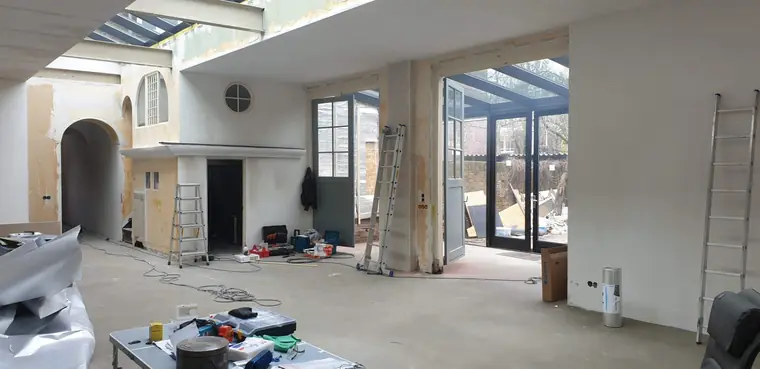 Verbouwing van de oude textielfabriek in Tilburg, foto 1 van 6