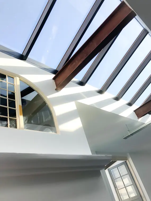 Verbouwing van een voormalige textielfabriek tot woonhuis, foto 4 van 8